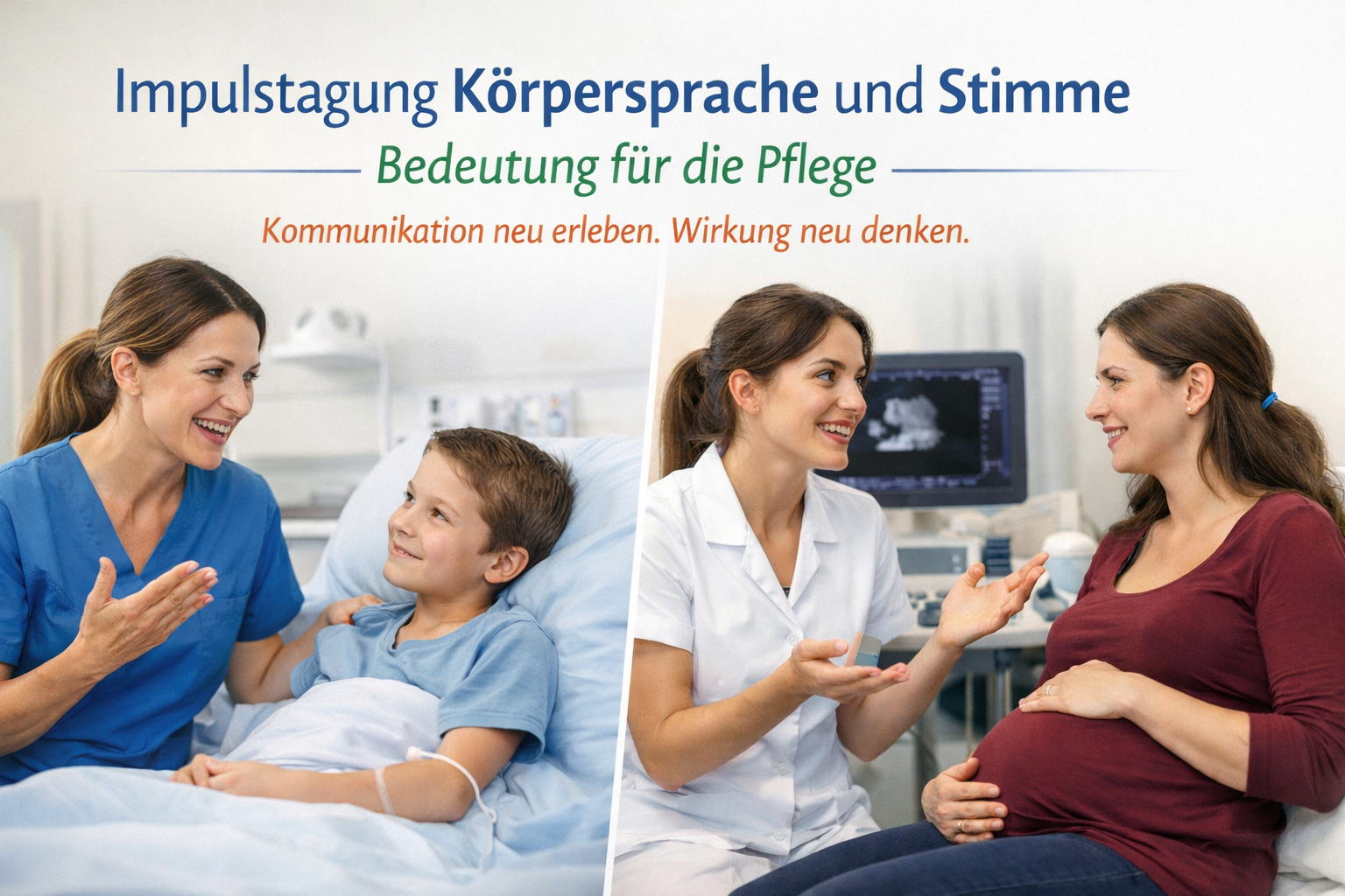 Körpersprache und Stimme in der Pflege